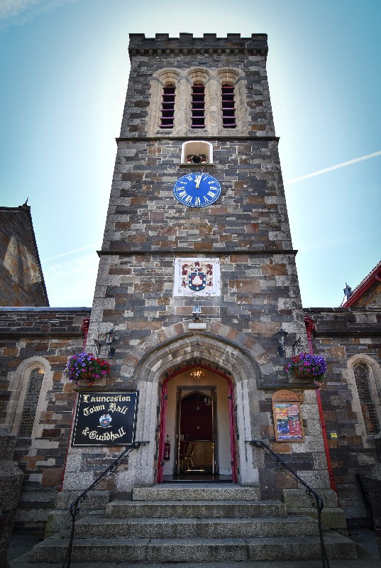 Launceston Town Hall Front Door