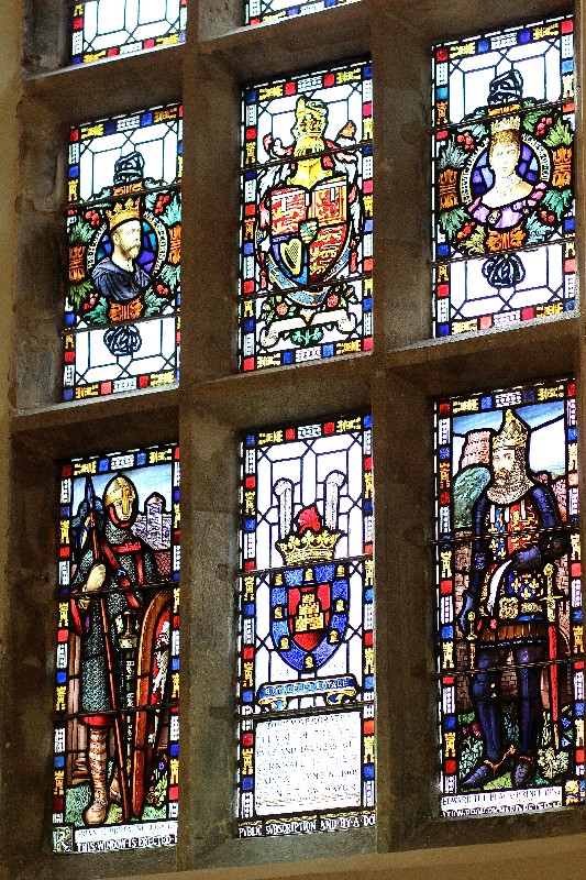 Launceston Guildhall Stained Glass Window