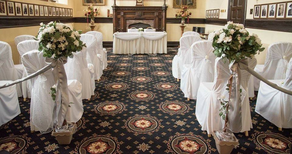 Guildhall dressed by Sparkle Party Plan Launceston